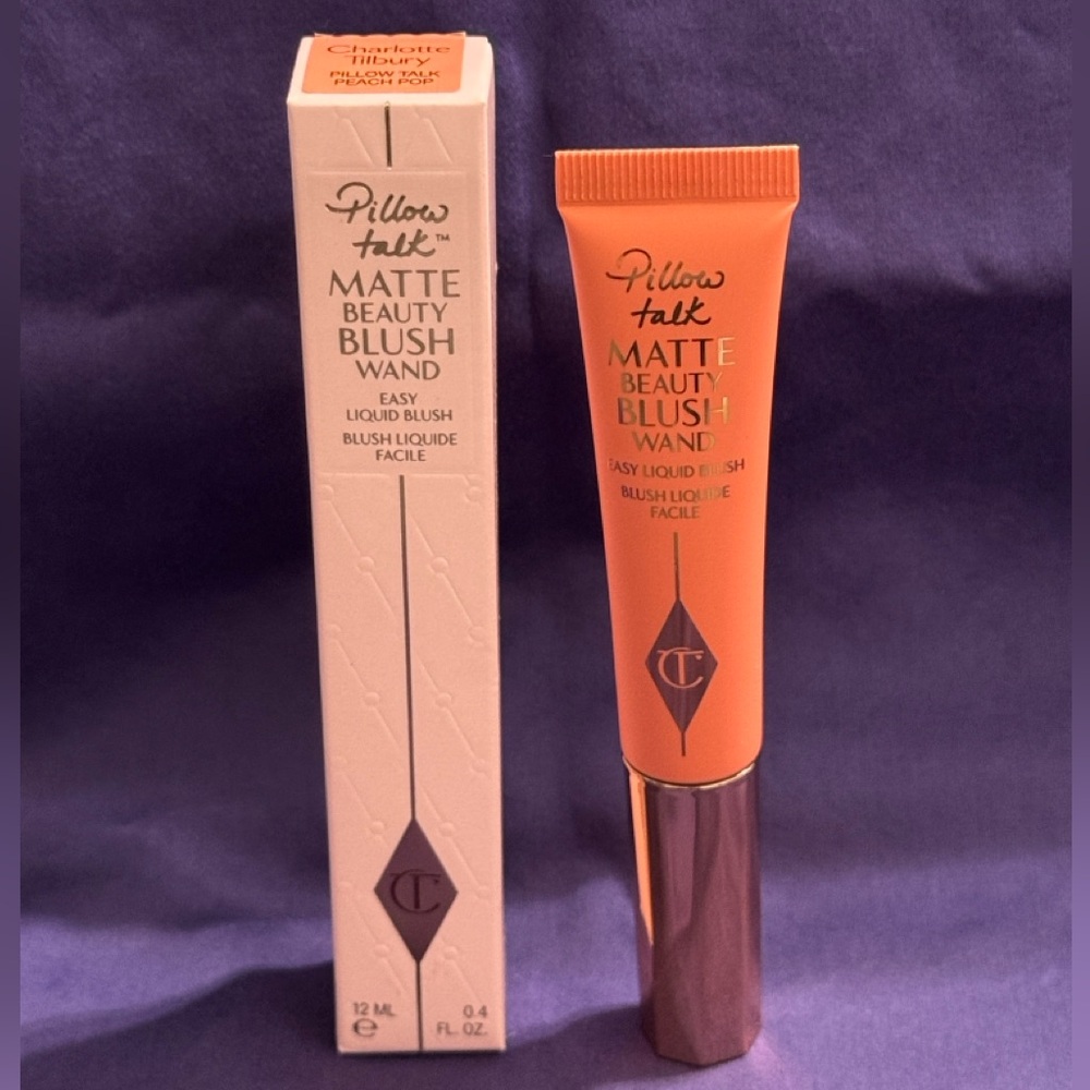Pillow Talk Matte Beauty Blush Wand in Peach Pop